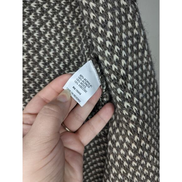 Chiaramente Italian Alpaca/Wool Blend Knit Cardigan - Picture 5 of 8